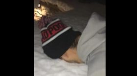 snow face challenge video