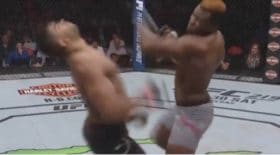 uppercut Francis Ngannou