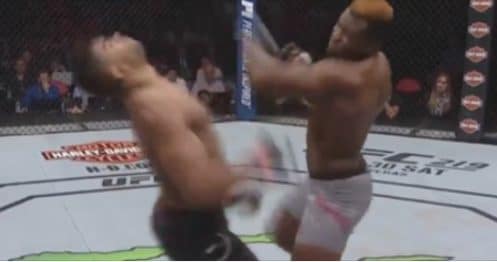 uppercut Francis Ngannou