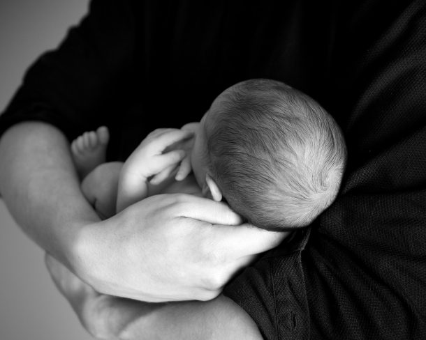 câlins bébés malades