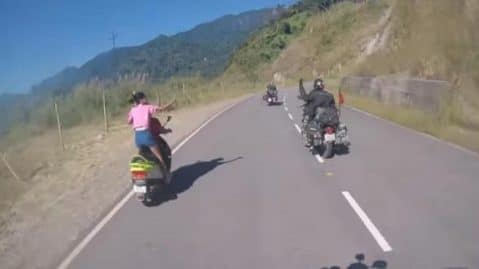 accident de scooter