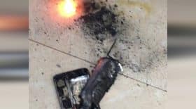explosion iPhone