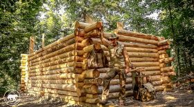 cabane en bois