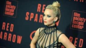 Jannifer Lawrence pour le film red sparrow