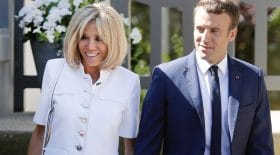 Brigitte Macron a osé le décolleté plongeant à l'Élysée, qui a fait son petit effet devant des invités prestigieux