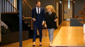 businessman met des hauts talons