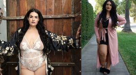 elle a ses jambes gonflées et devient mannequin