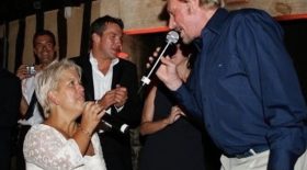 Mimie Mathy sur Johnny Hallyday