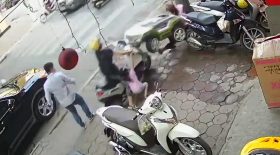 accident de scooter