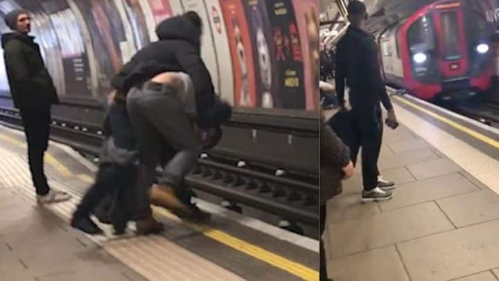 bagarre dégénère sur les quais du métro