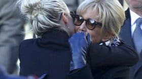 Laeticia Hallyday se confie sur Brigitte et Emmanuel Macron