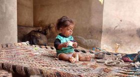 homme dans un corps de bébé