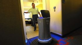 archie room service robot