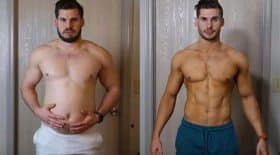transformation timelapse perte de poids