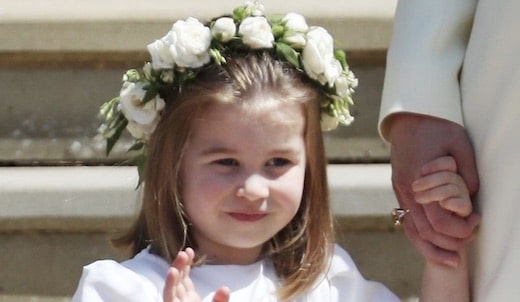 La Princesse Charlotte a mené tout le monde à la baguette lors du mariage du Prince Harry et de Meghan Markle