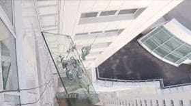 vitre tombe images vertige