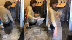 sachets en plastique amazon gaspillage