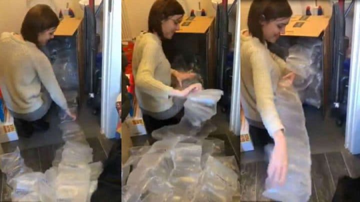 sachets en plastique amazon gaspillage