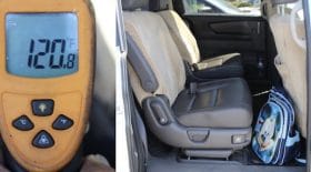 Une nounou enferme son bébé dans la voiture pour manger au restaurant