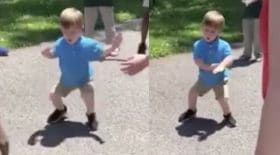 cet enfant danse comme un pro