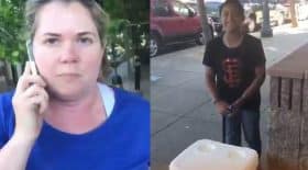 délation enfant vend bouteilles d'eau rue