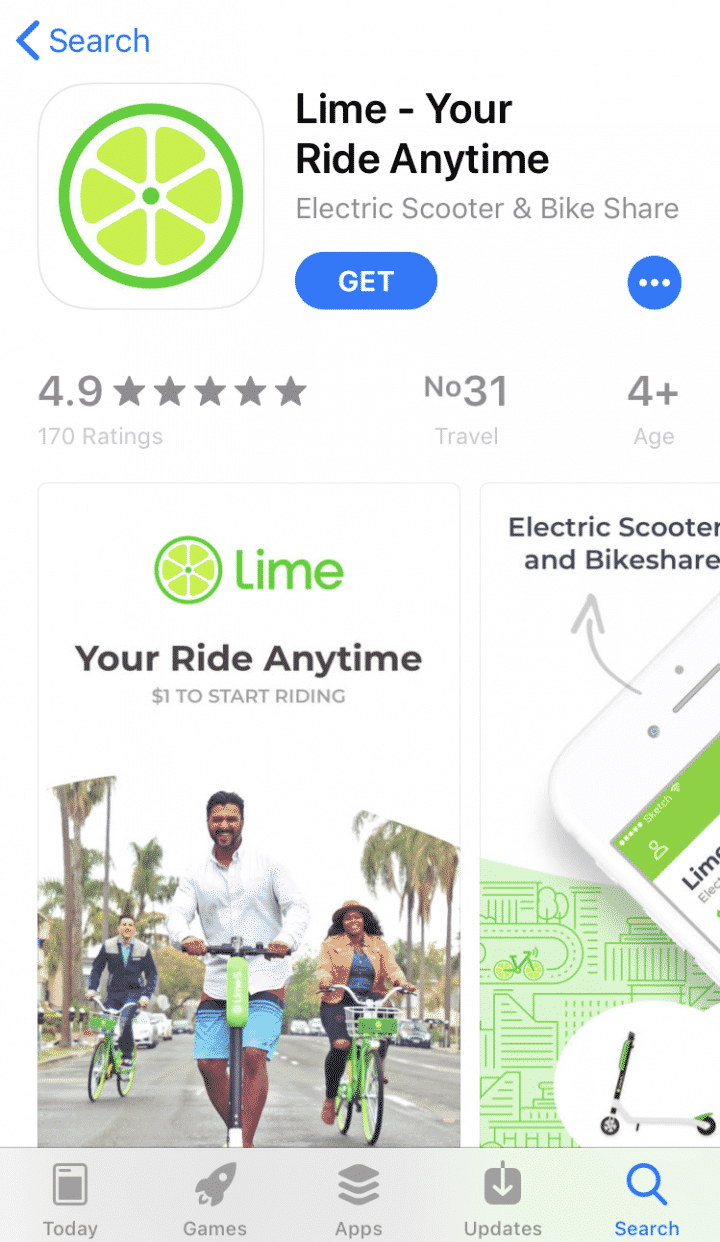 Lime app