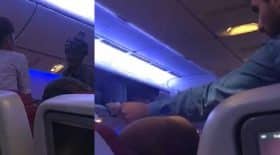 mendiant sdf avion qatar