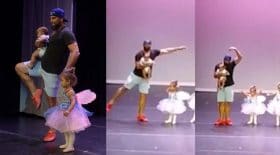papa danse classique sur scène