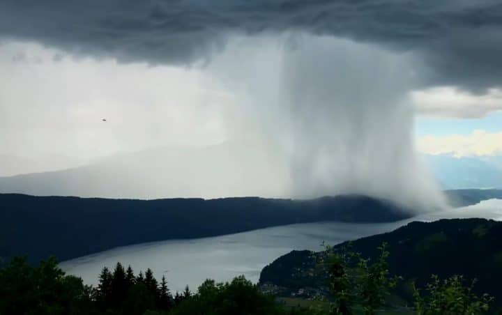 colonne de pluie