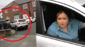 revanche ex accident de voiture range rover