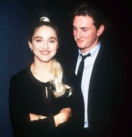 Sean Penne et Madonna