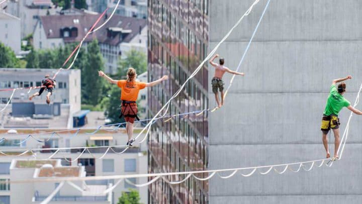 semi-marathon slackliners records du monde