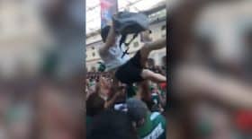 Des supporters mexicains à la coupe du monde