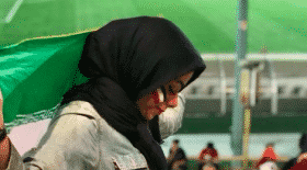 supporter iranienne