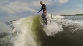 wakeboarder surf table en plastique