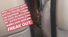 cette scène dans un avion est digne des plus grands films hollywoodiens