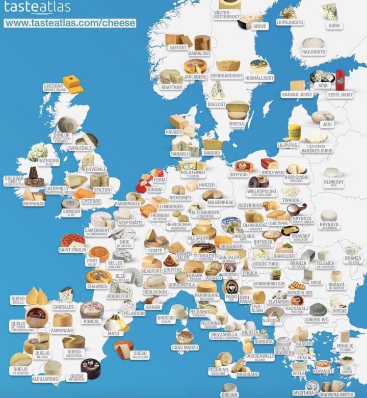 carte fromages