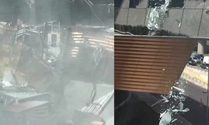 Un centre commercial de Mexico s'est effondré !