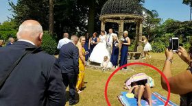 intrus s'incruste photos de mariage