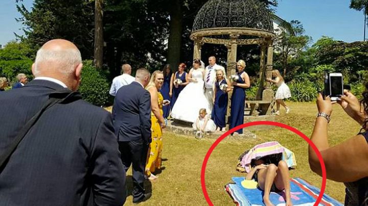 intrus s'incruste photos de mariage