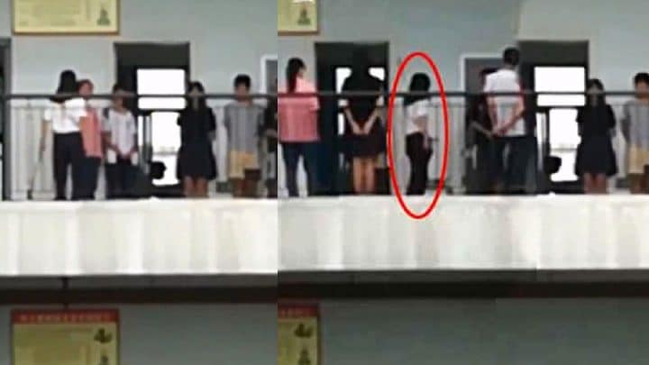 prof frappe ses élèves pour les punir