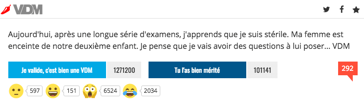 Vdm Vos Histoires De La Vie Quotidienne