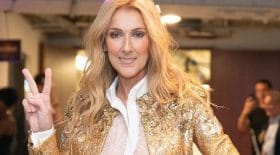 Céline Dion en cuissardes en latex