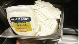 glace à la mayonnaise