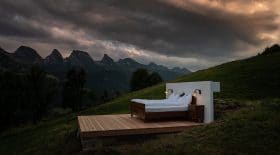 Un hôtel minimaliste et insolite en Suisse