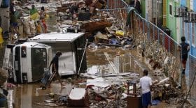 une tempête de déchets aux Philippines