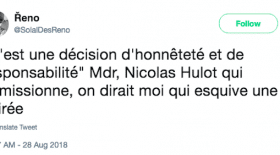 nicola hulot démission