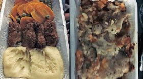 repas dégoûtant en avion