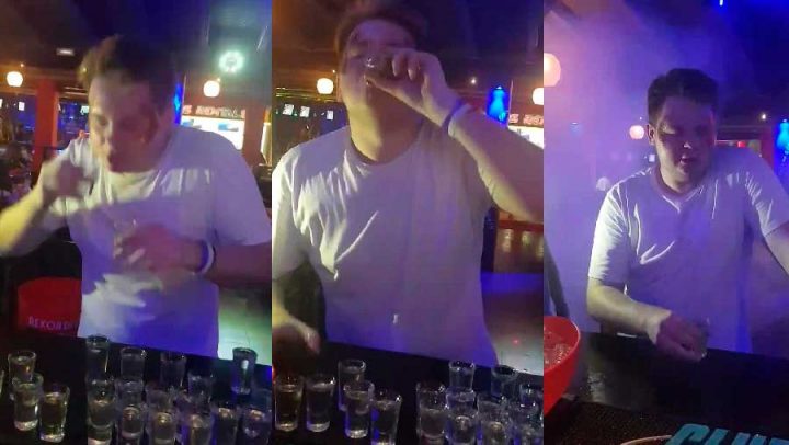 shots de sambuca défi en grèce