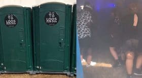 toilettes portables rave party